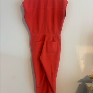 Figs Vibrant Red Jumpsuit